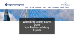 Desktop Screenshot of legacybowes.com